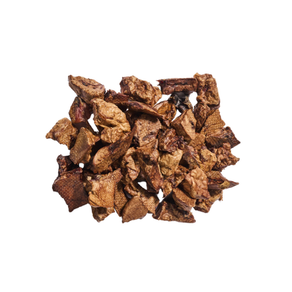 Pulmão de Porco - 50g - The Hungry | comida pra cachorro | pestisco desidratado | mastigáveis | alimentação natural | comida para adestramento | treino | mordedor para cachorro | Bandit Pet Store | @bandit.p.store | Tártaro 
